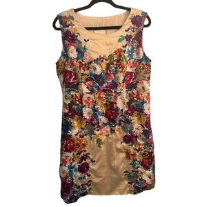 Floral Embroidered Sleeveless Dress – Size M